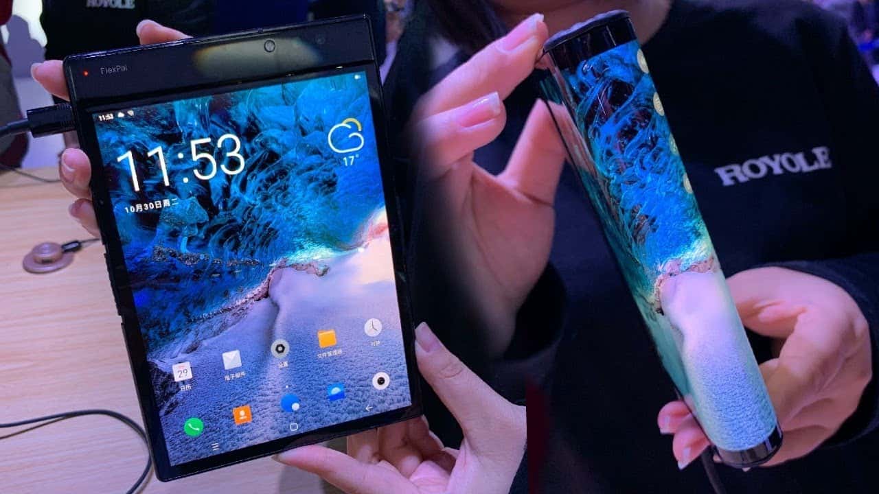 ces 2019 - o primeiro smartphone dobrável já chegou ao mercado!