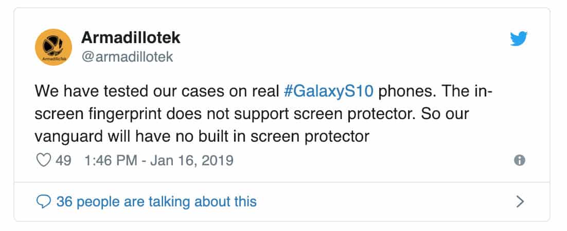 quer aproveitar tudo no galaxy s10? esqueça a película!