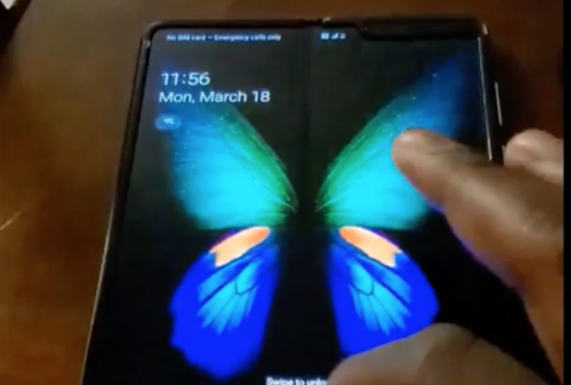 hands-on do Galaxy Fold