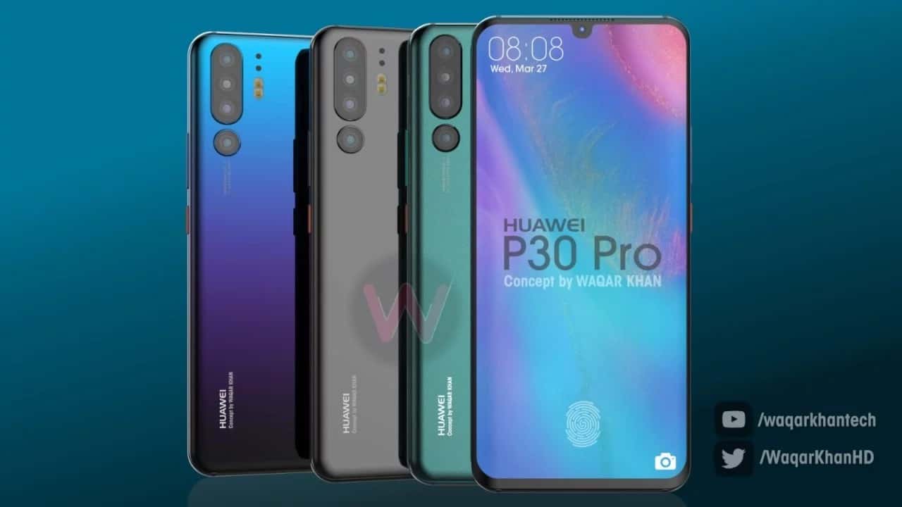 leaks do Huawei P30