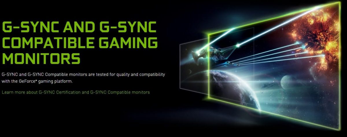 NVIDIA G-Sync, Nvidia driver importante