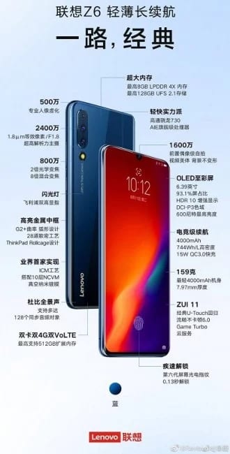 do Lenovo Z6