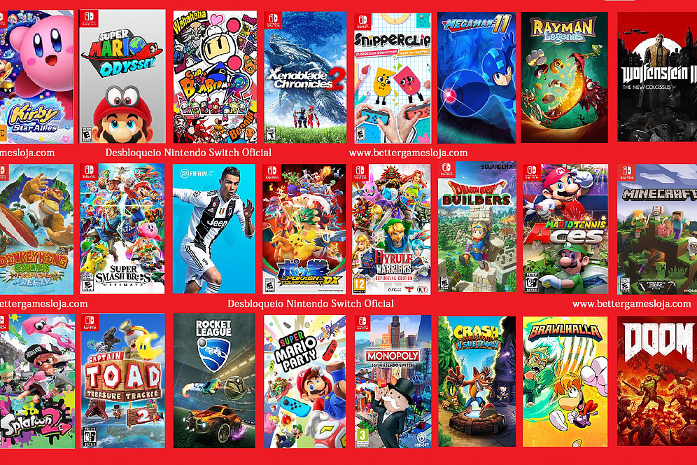 Todos os jogos grátis da Nintendo Switch