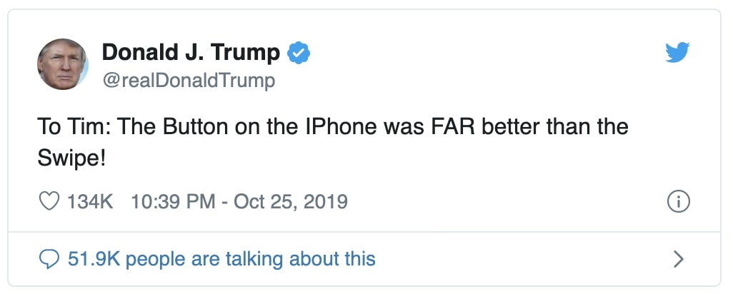 Trump iPhone