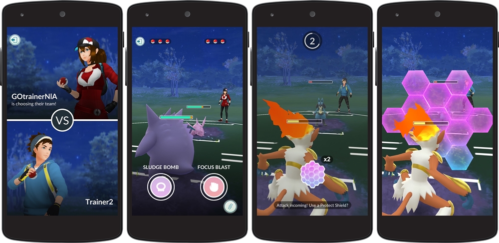 Consejos para combatir contra otros Pokémon en Pokémon Go