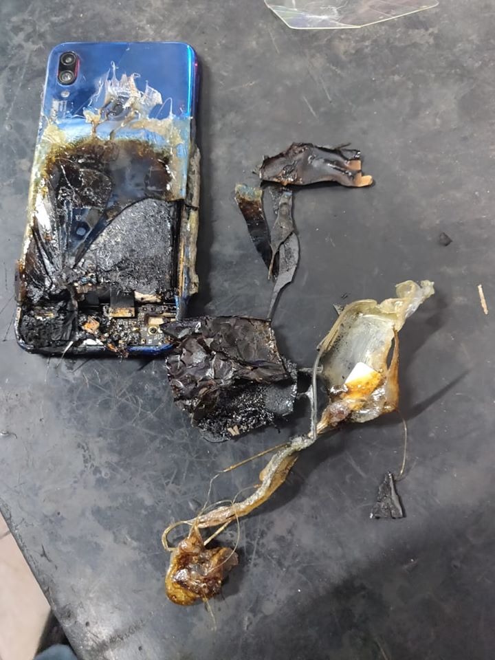 Redmi Note 7S explode