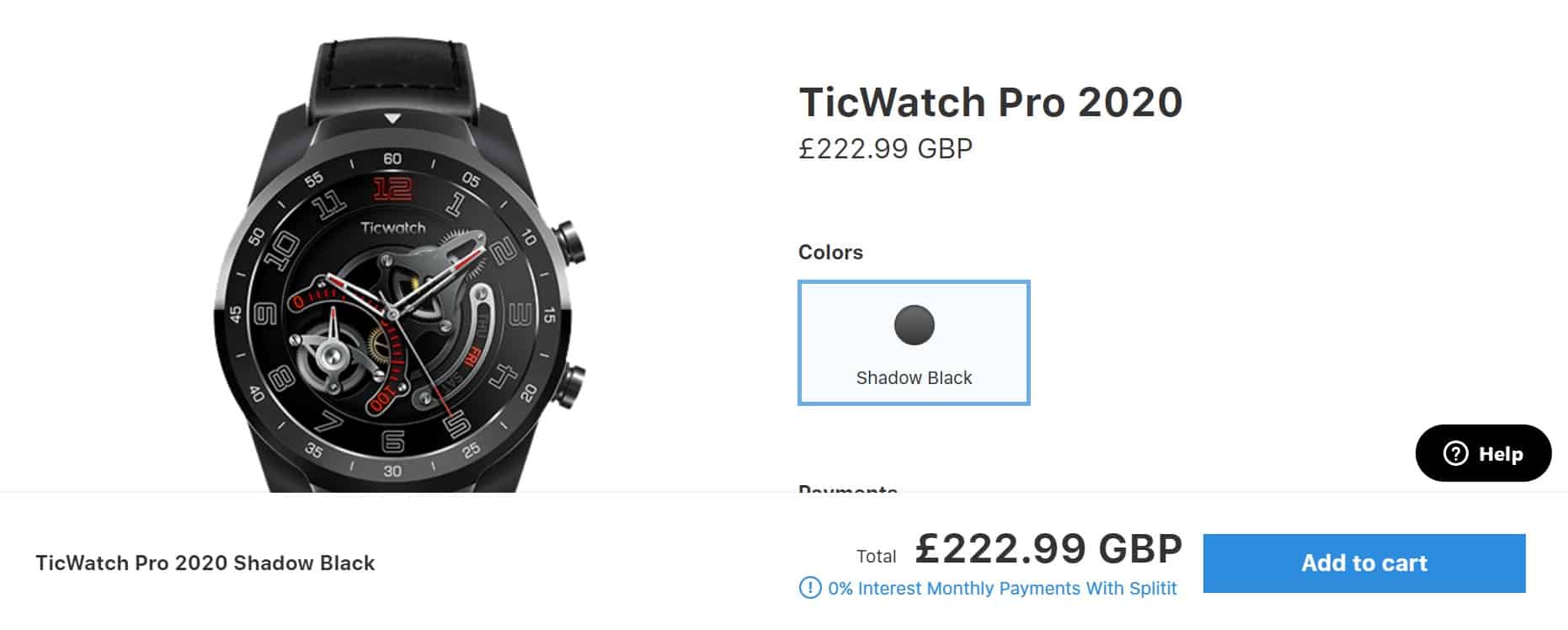 TicWatch Pro 2020