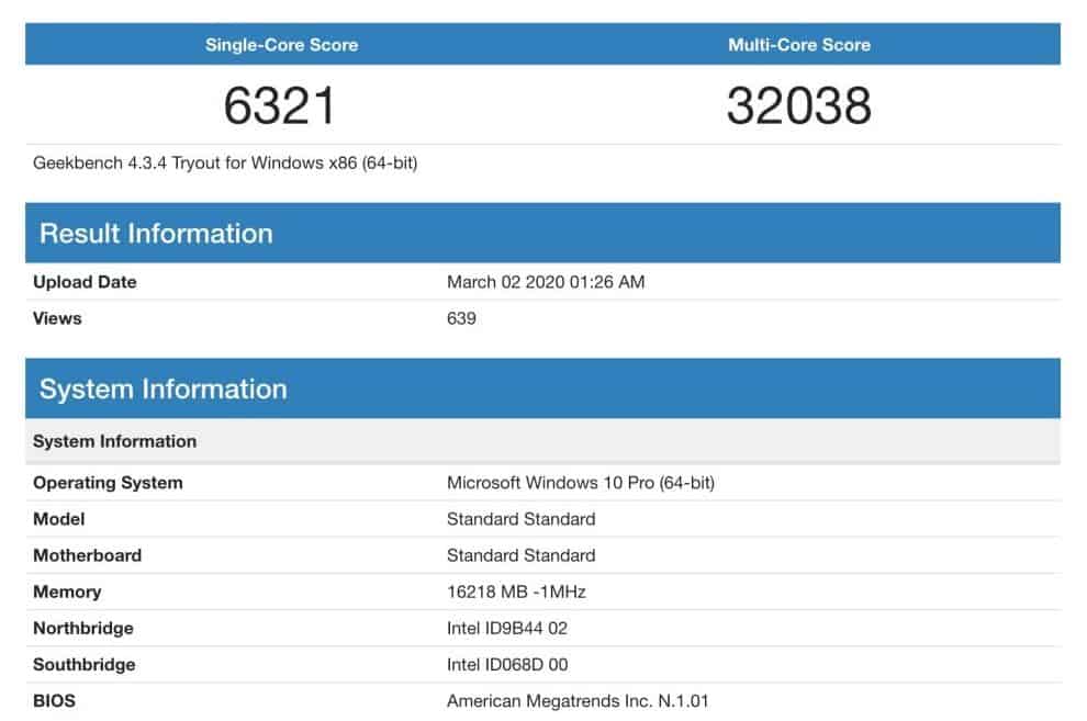 intel, cpu, geekbench