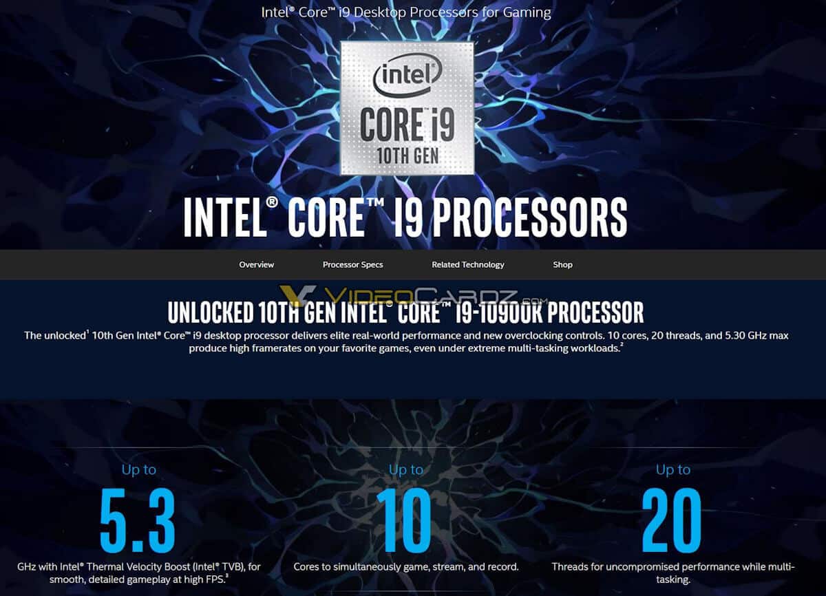 Intel Core 10000