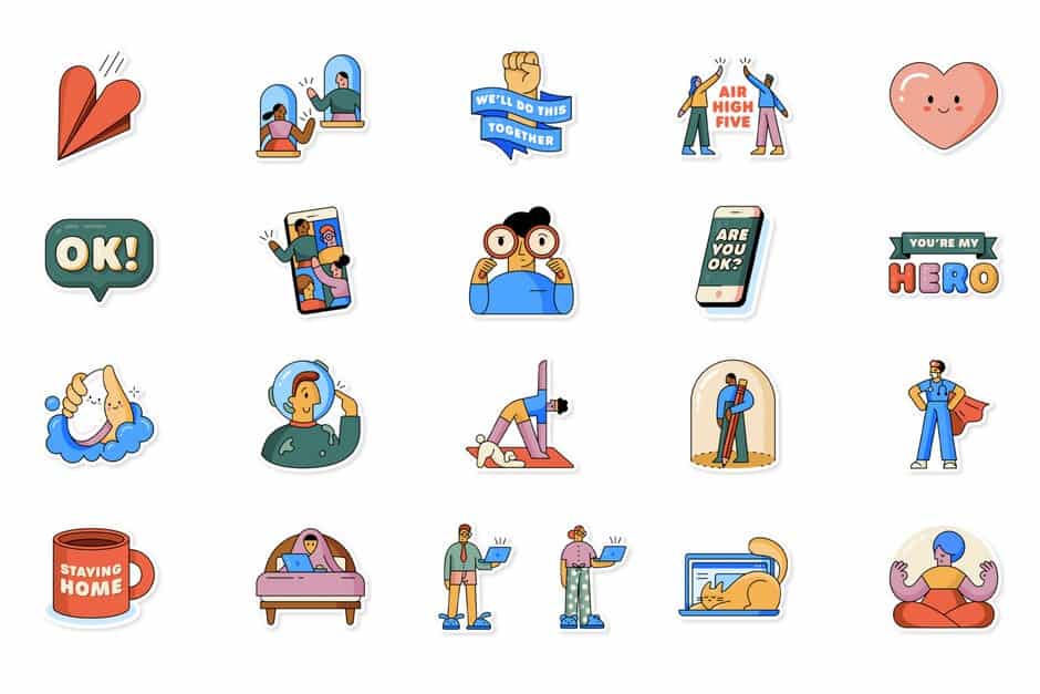 WhatsApp stickers