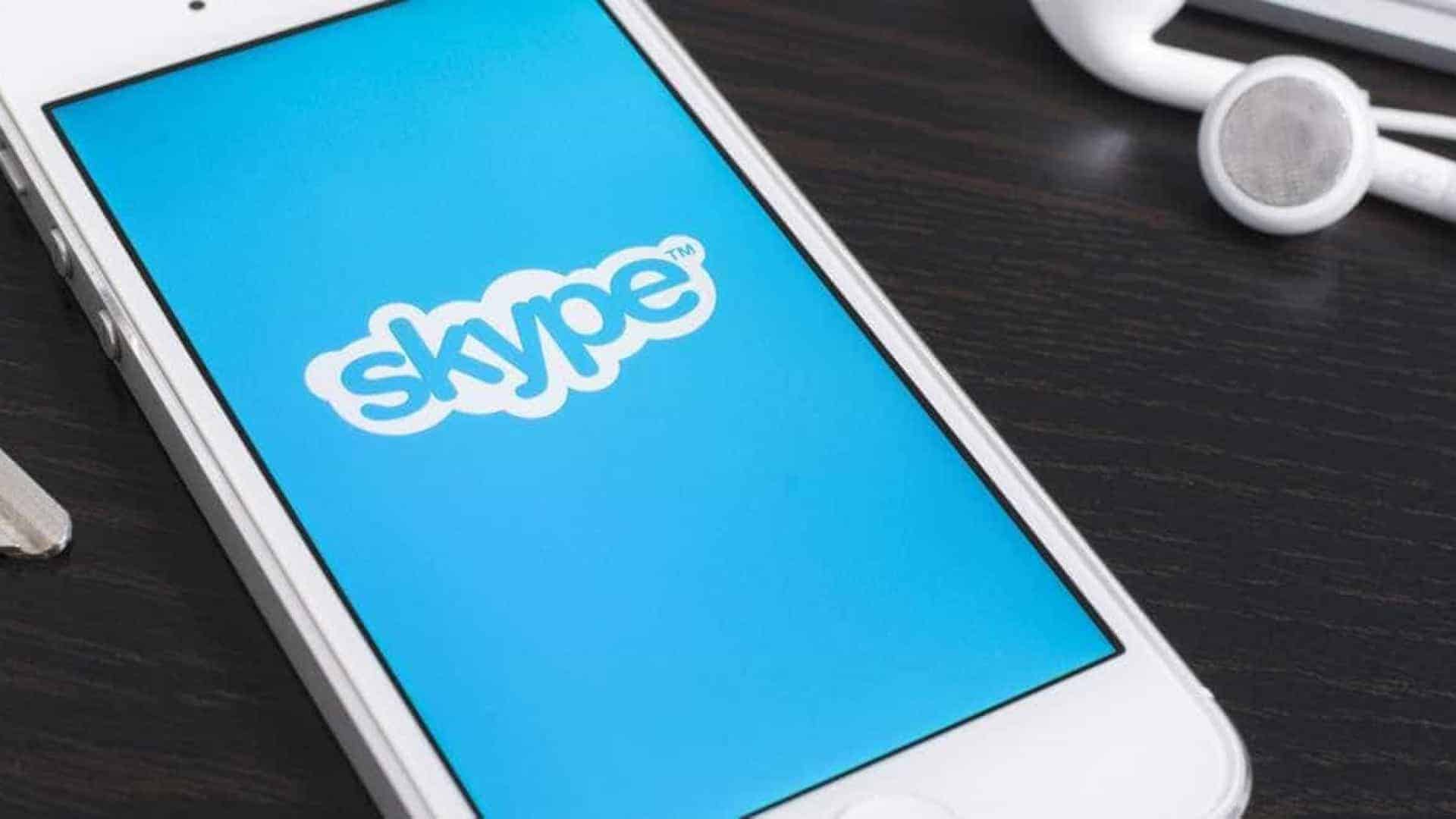 atualização Skype