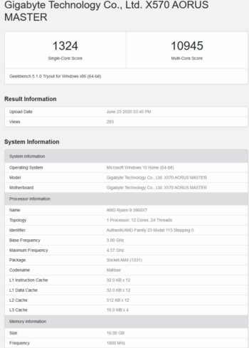 geekbench