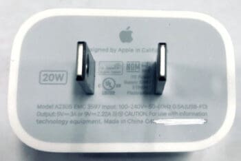 iPhone 12, carregador, 20W