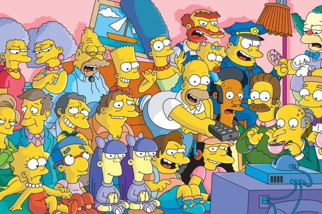 Simpsons personagens