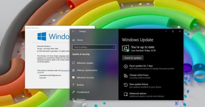 Windows 10 update outubro