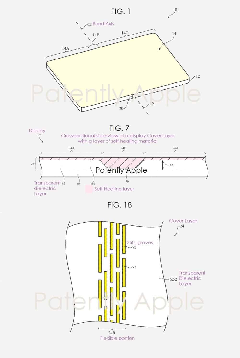 Apple ecrãs dobráveis