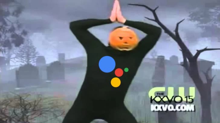 Assistente da Google Halloween