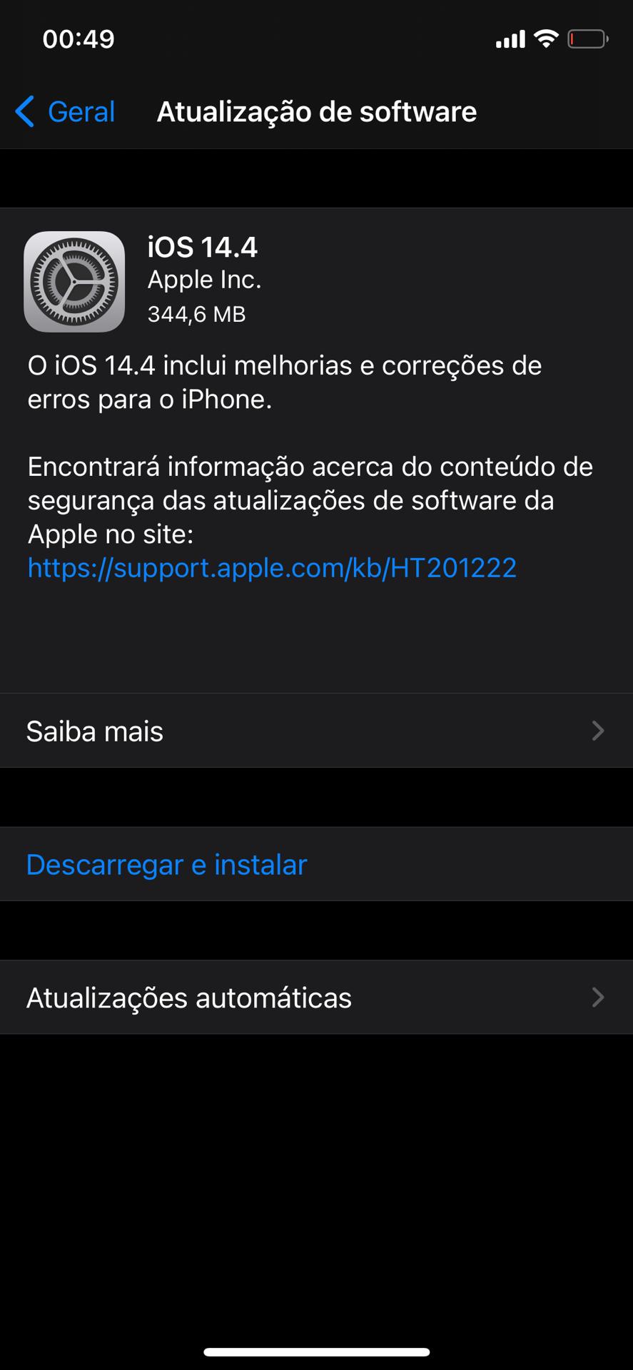 iOS 14.4 