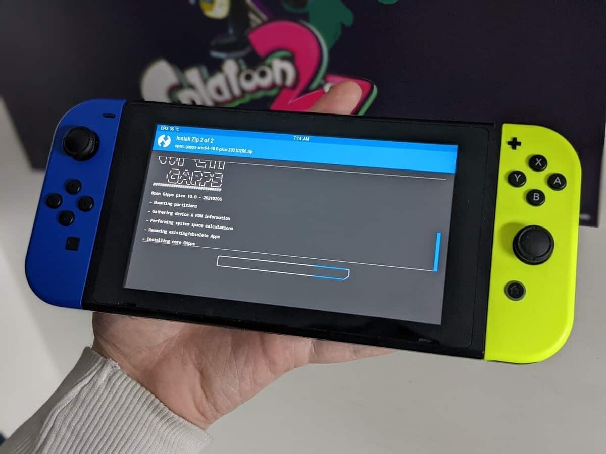 Nintendo Switch Android 10