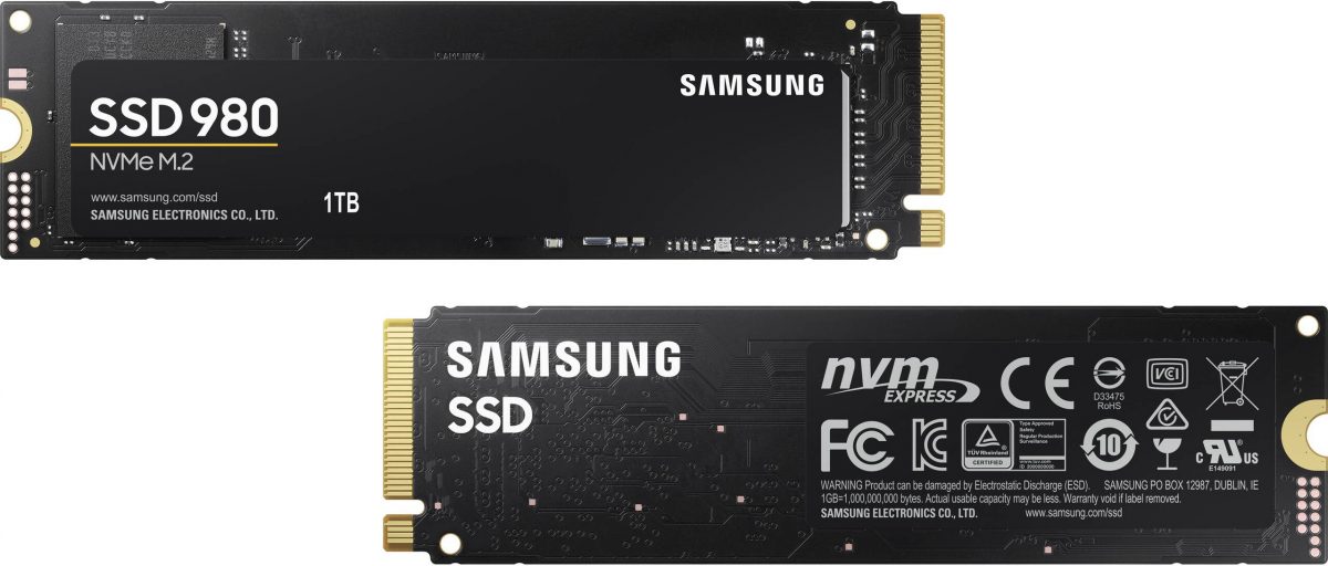 Samsung 980, SSD