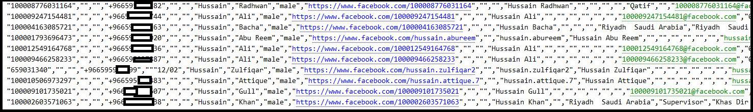 dados facebook portugueses