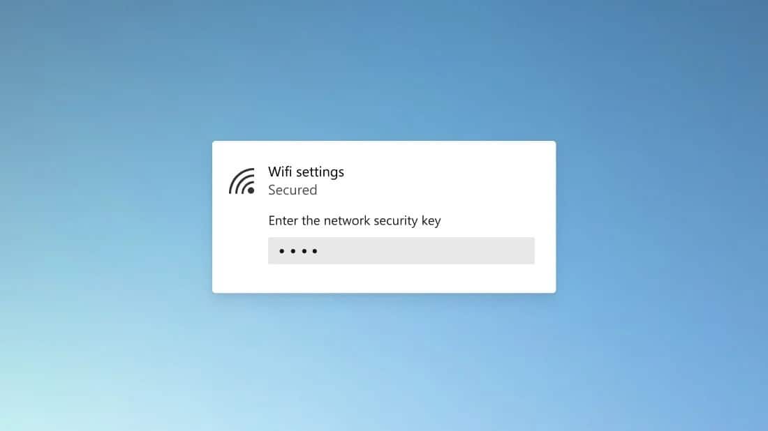 Windows 11 Wi-Fi