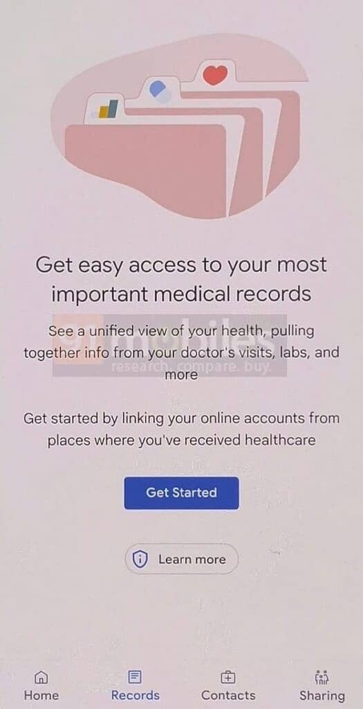 Google registos médicos