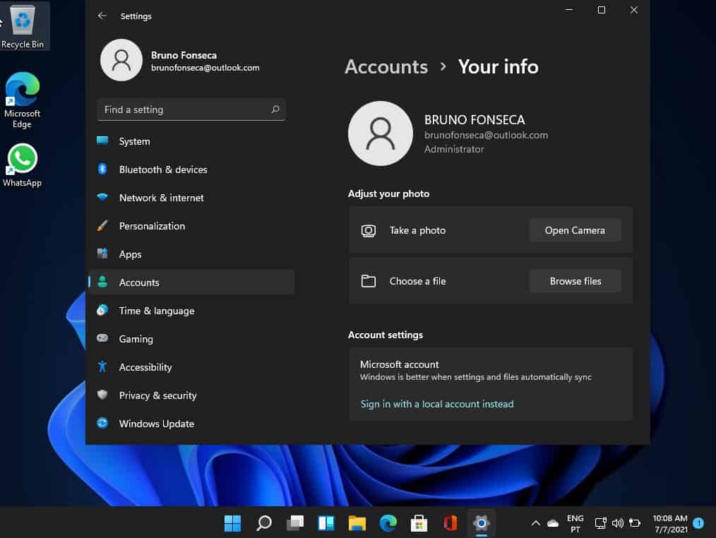 Como Utilizar O Windows 11 Sem Uma Conta Microsoft Offline Leak 2483