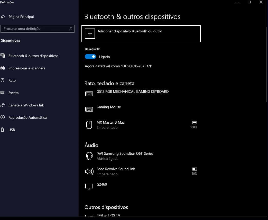 Windows 10 bluetooth