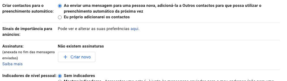 Gmail contactos lista