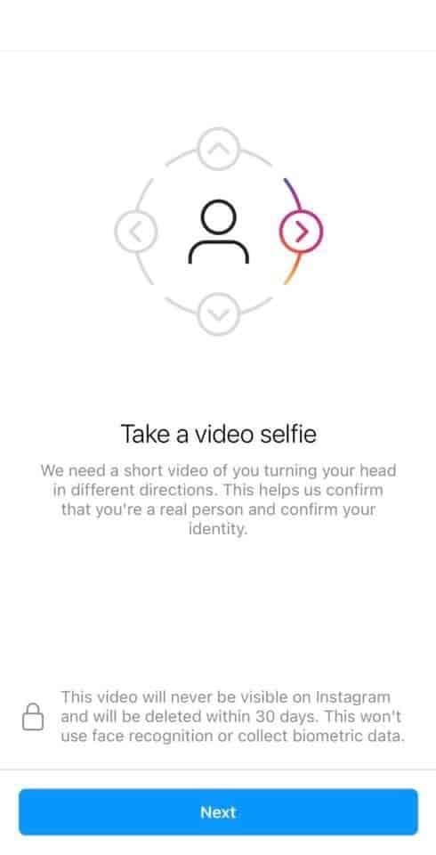 Instagram selfies vídeo