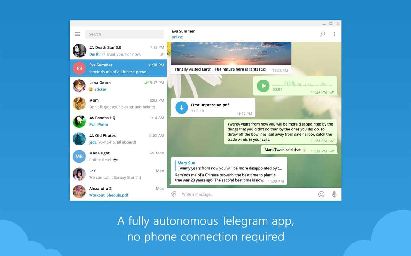 Telegram Desktop criadores