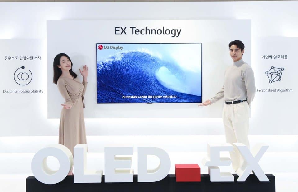 LG, OLED, EX