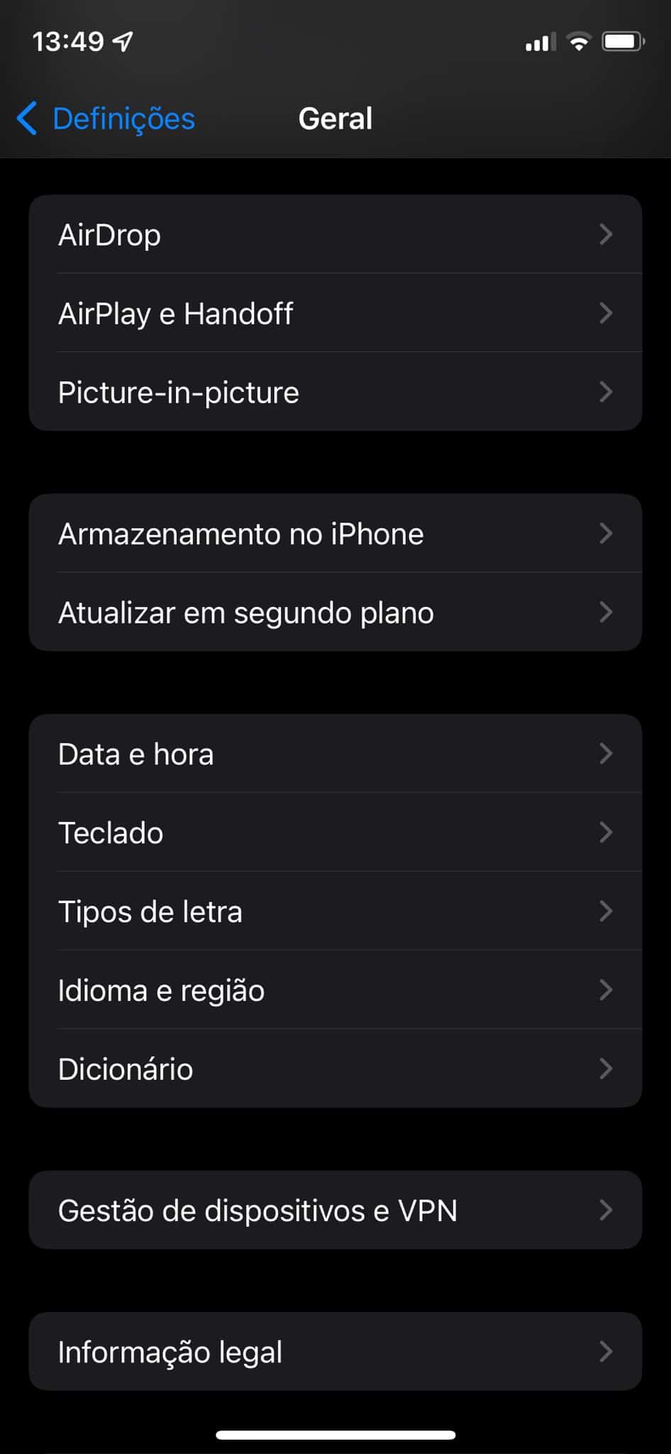 trocar o iPhone antigo