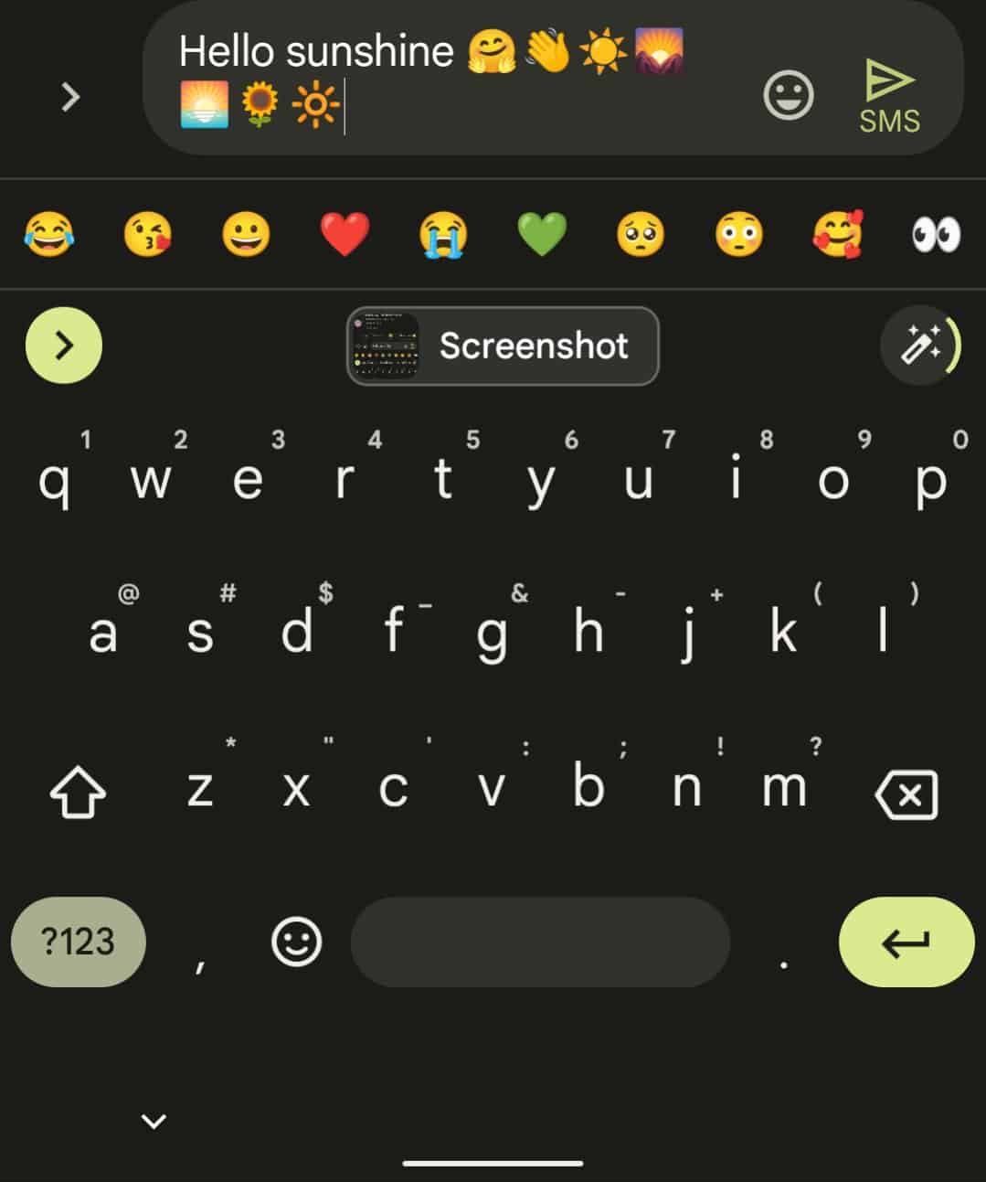 Gboard varinha mágica