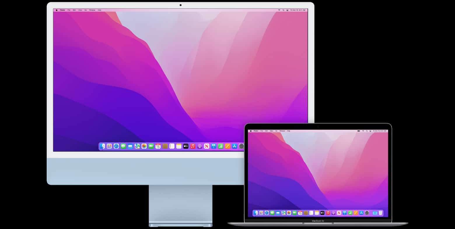 macOS Monterey 12.3 monitores