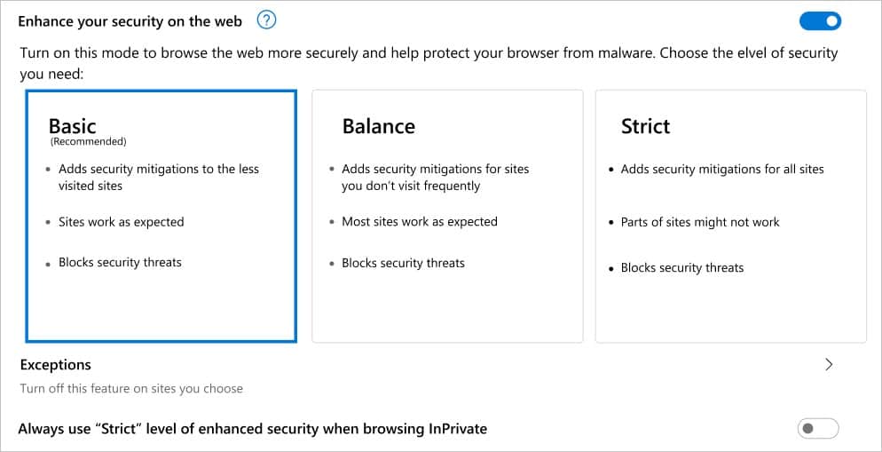 Microsoft Edge Chrome