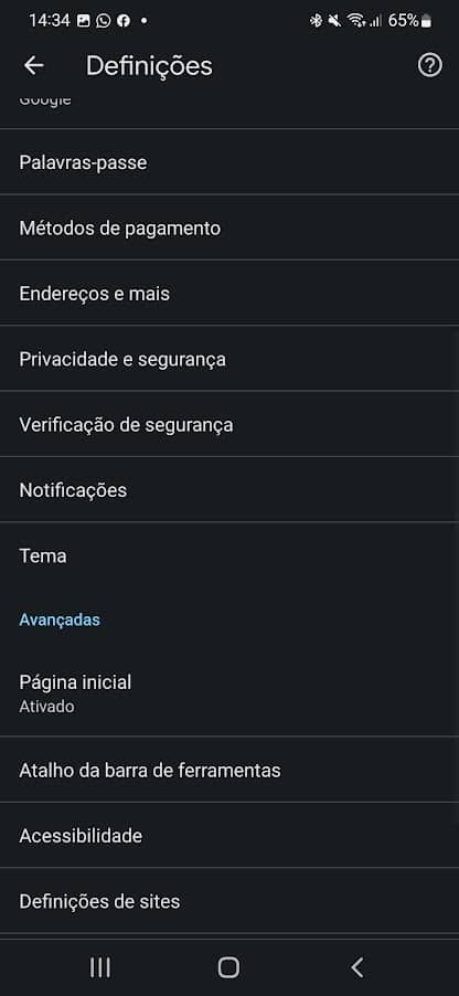 Chrome em perigo