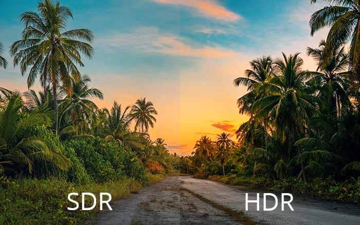 diferenças hdr sdr