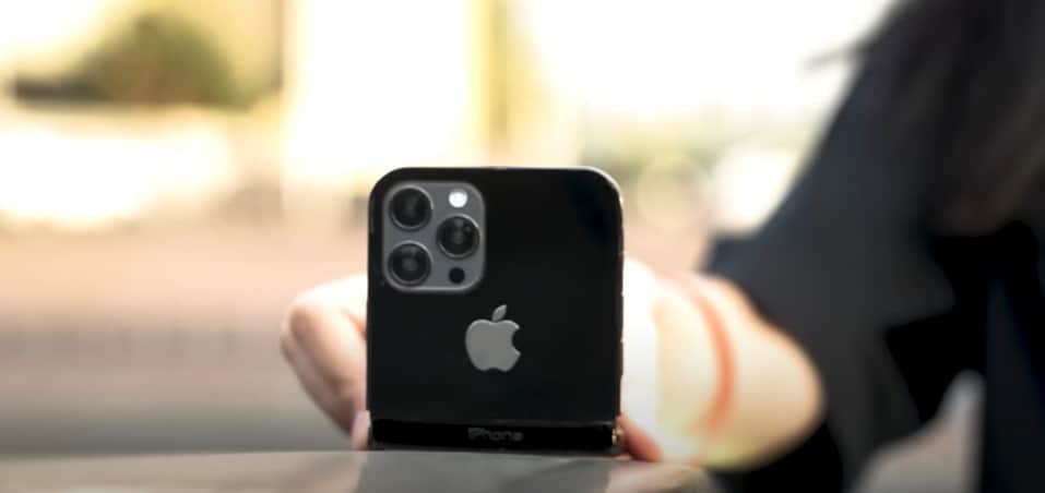 iPhone dobrável vídeo