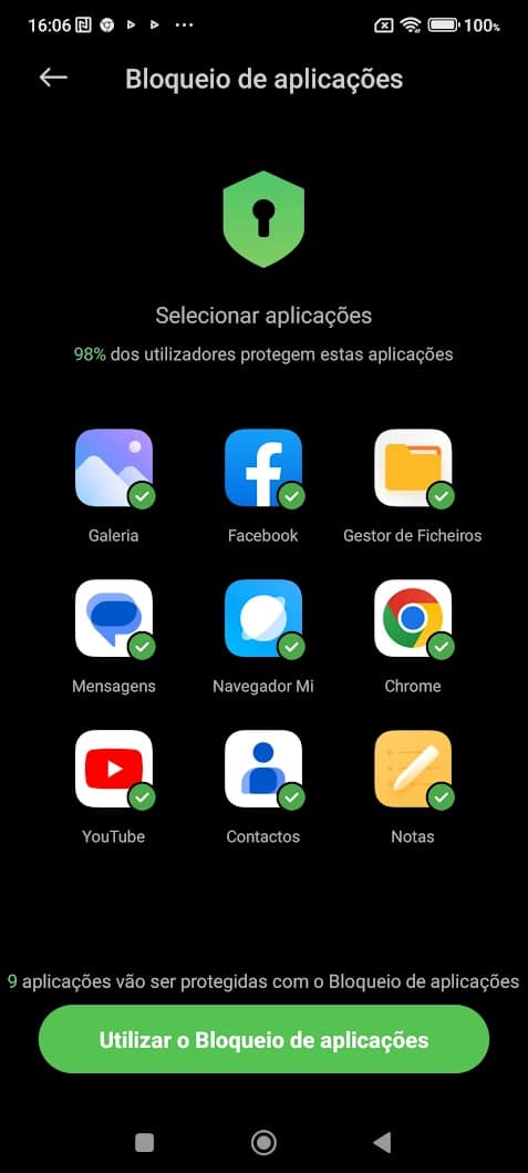 Xiaomi bloquear apps