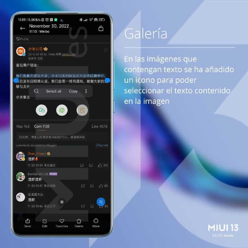 MIUI galeria de fotos