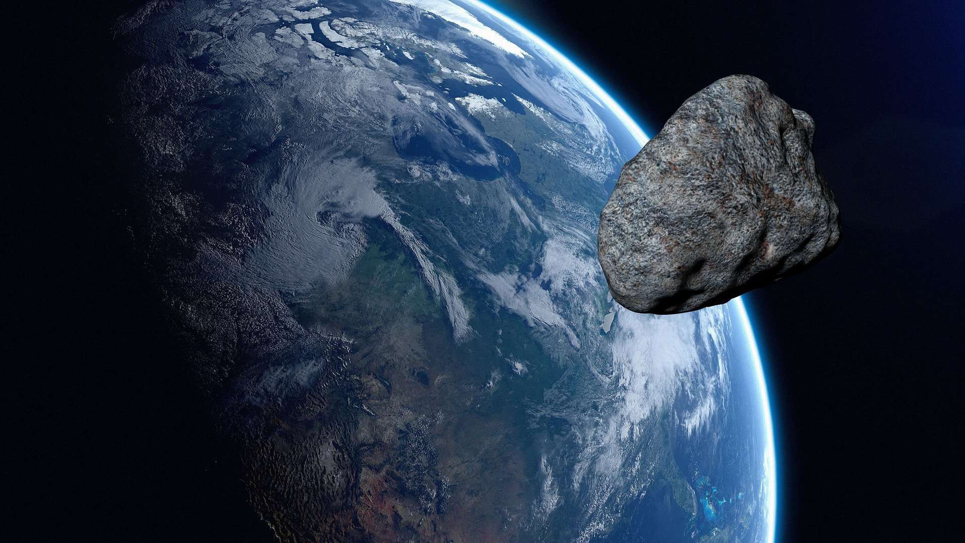 asteroide atingir a terra