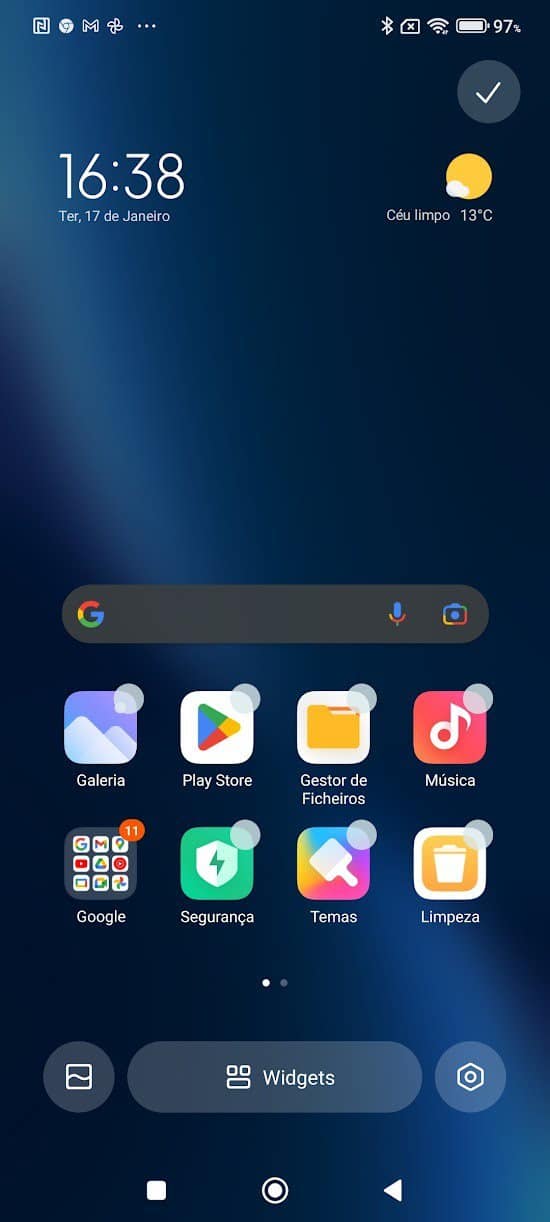 Smartphone Xiaomi: estes são os widgets que deve utilizar!