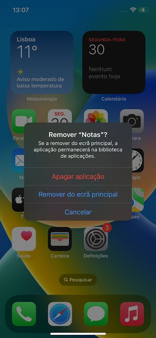 esconder apps no iPhone