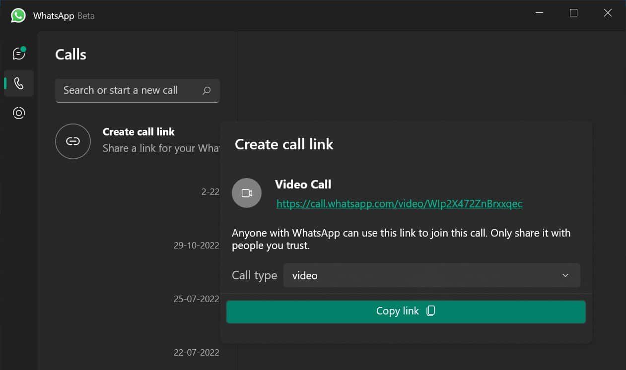 WhatsApp no Windows 11