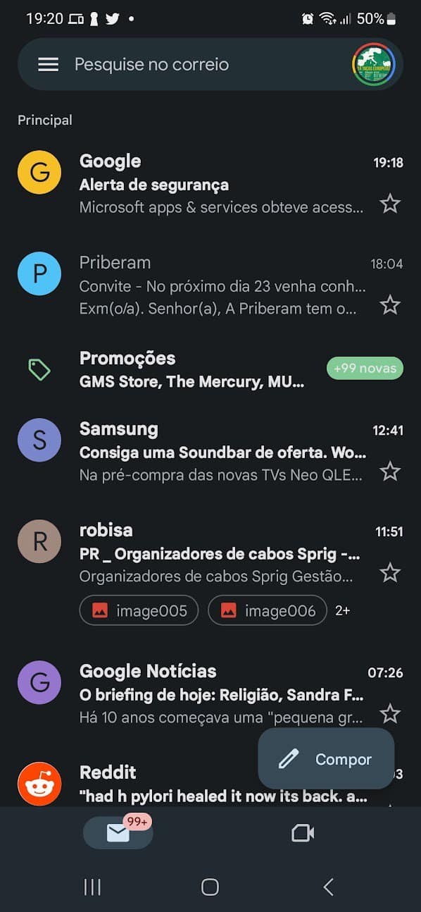 Android: é melhor utilizar o Gmail ou o Outlook?