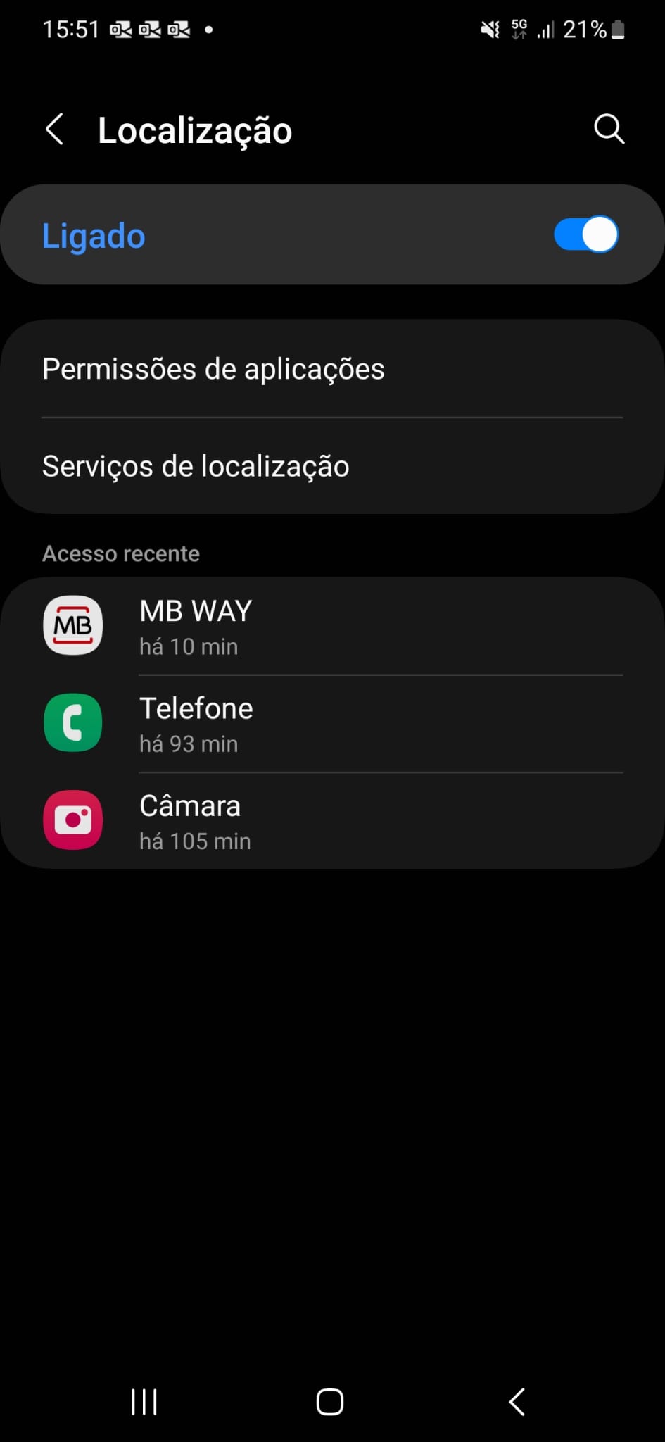 Android desligar o Wi-Fi