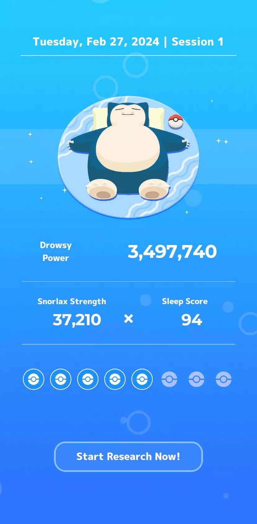 Pokemon Sleep