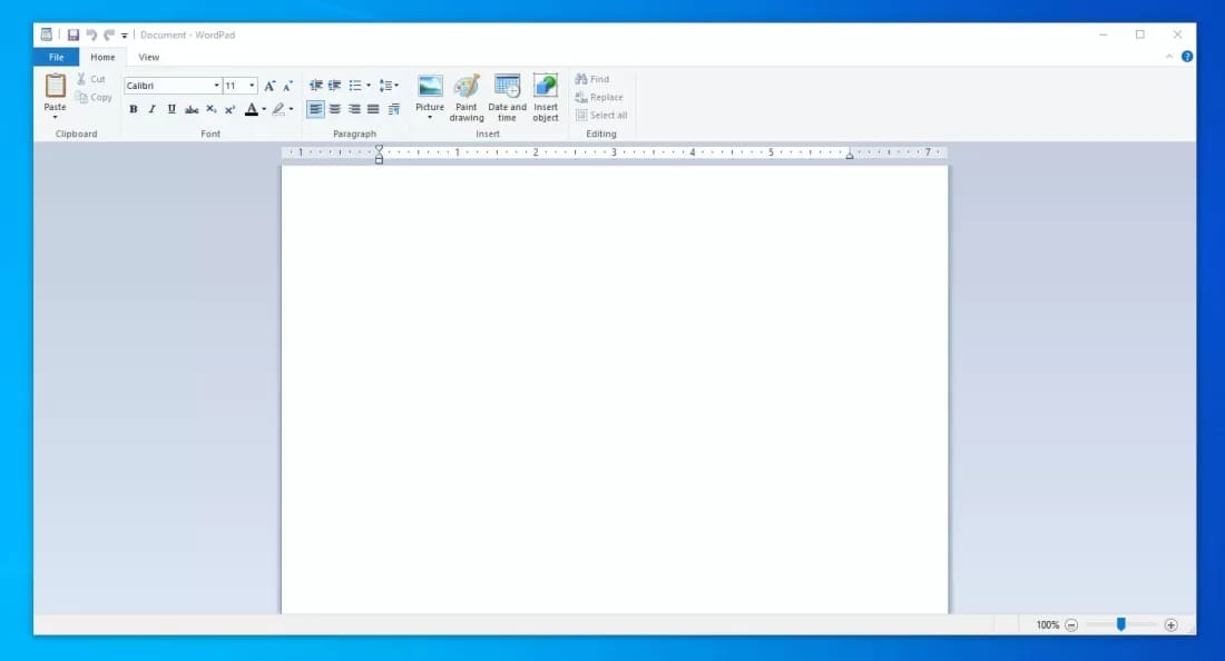 Microsoft Wordpad